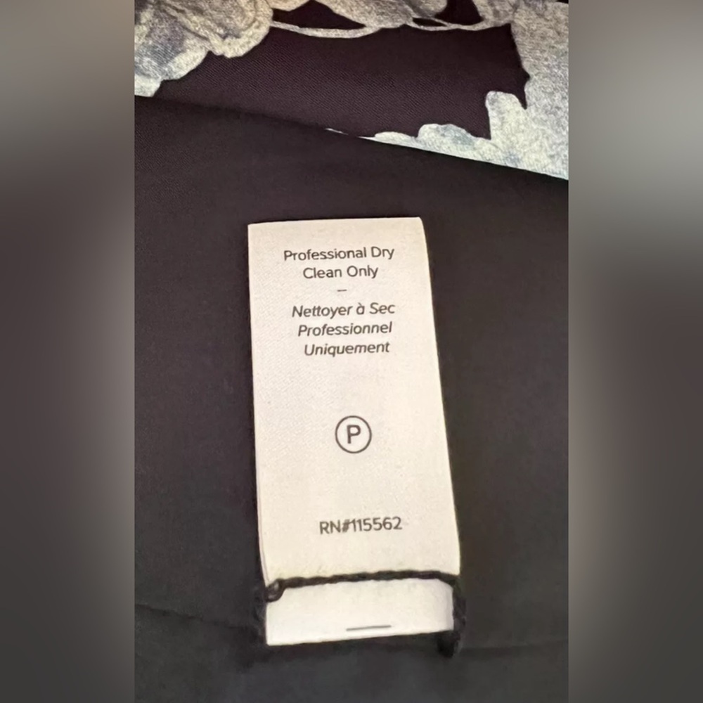 New Cinq a Sept Cheyenne Floral-Print Blazer In Slate Multi Size 8 - Picture 8 of 9